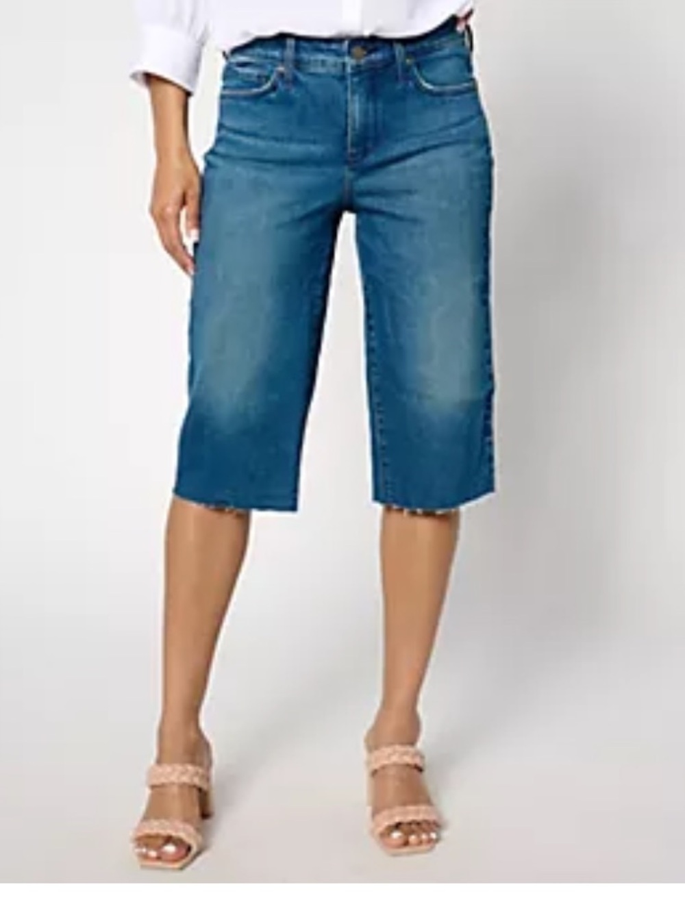 NYDJ Sustainable Kristie 80's Bermuda in Windfall